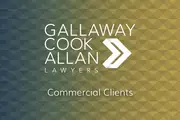 Gallaway Cook Allan Commercial Clients title graphic.