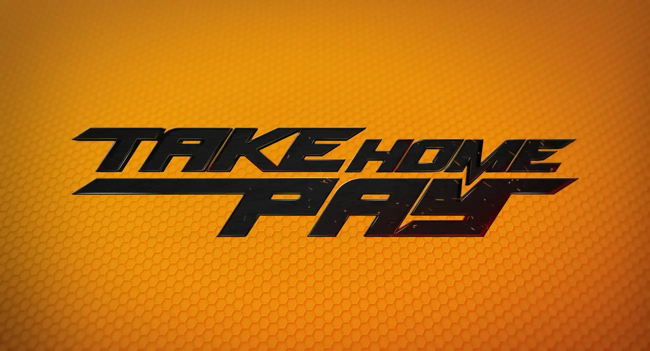 Take Home Pay title graphics.